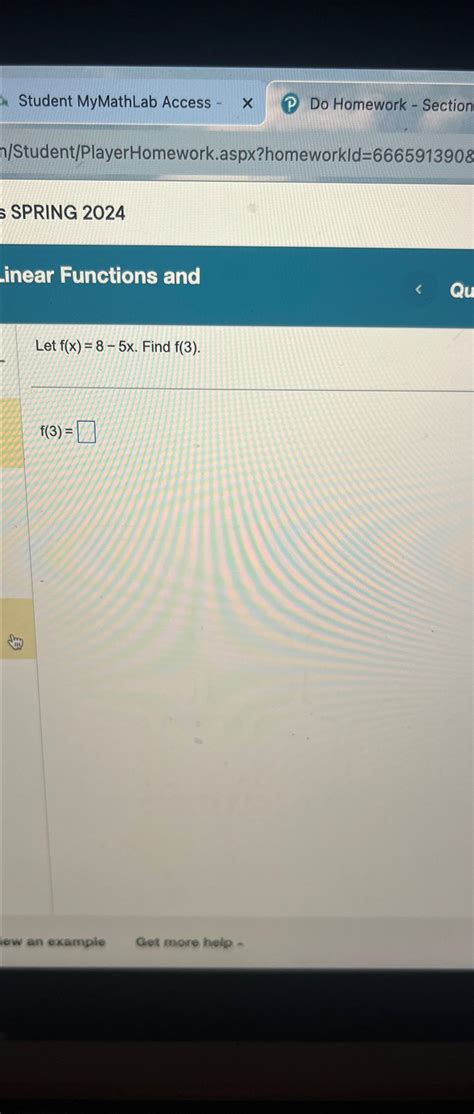 MyMathLab Student 的图像结果