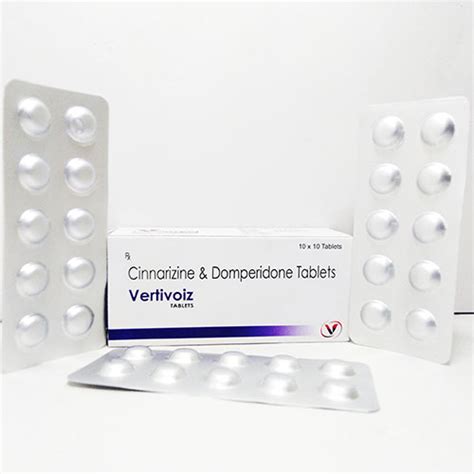 Vertivoiz - Cinnarizine 20 mg+Domperidone 15 mg - Voizmed Pharma ...