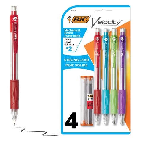 Bic Mechanical Pencil Dimensions at Ernest Reed blog