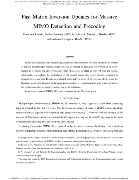 Fast Matrix Inversion Method 的图像结果