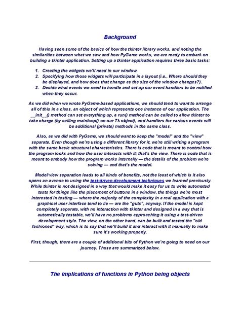 Tkinter Library 的图像结果