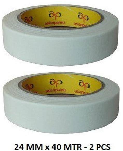 Asian Paints Super Masking Tape 24mm x 40 mtr (LONG) 40 m Masking Tape ...