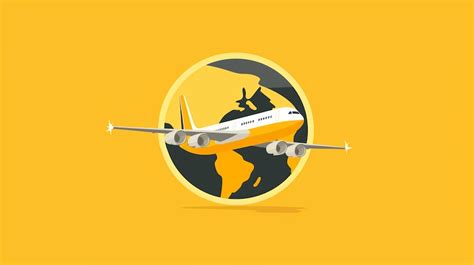 Ícone de viagem 3D com avião | imagem gerada com IA