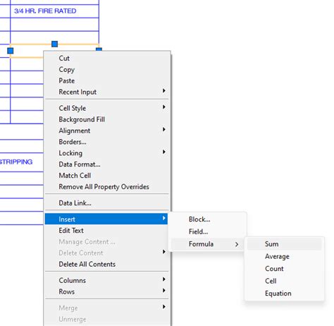 AutoCAD Fields Tutorial 的图像结果