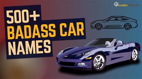 500+ Badass Car Names [Bold & Catchy Naming Tips]