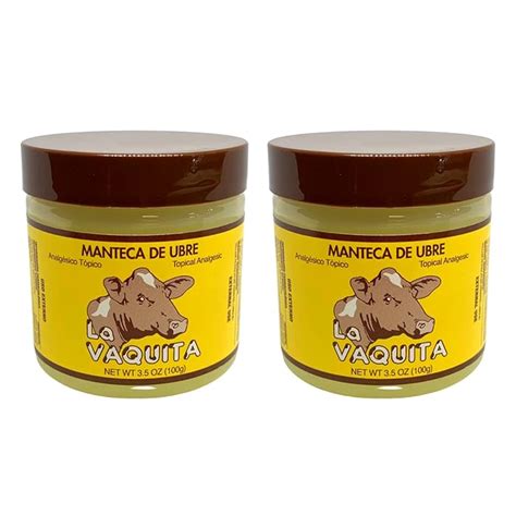 Buy La Vaquita Manteca de Ubre de Vaca Extra Fuerte Arthritis, Strain ...