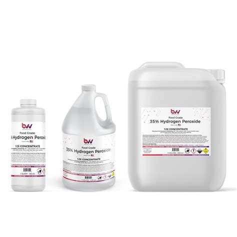 Hydrogen Peroxide 35% Food Grade - BVV