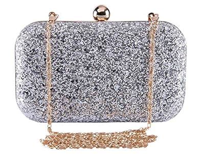 TOOBA Handicraft Hand Embroidered Box Clutch Bag Purse for Bridal ...