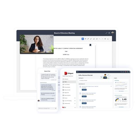 Image result for Diligent Web Director View Examples
