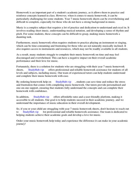 Image result for Music Homework