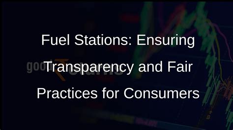 Fuel Stations Must Ensure Clear Display Screens and Longer Pipes ...