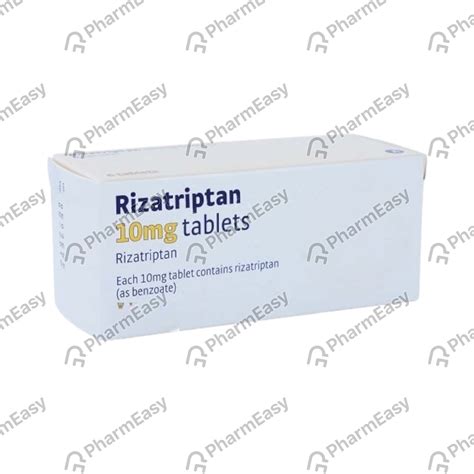 Rizatrip Md 10 MG Tablet (6): Uses, Side Effects, Price & Dosage ...