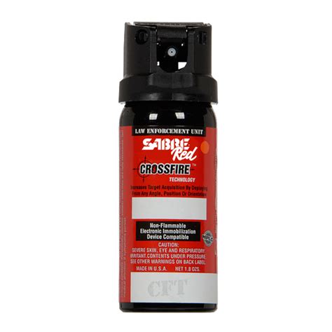 SABRE Red Pepper Spray - 1.33% MC Crossfire® Stream (MK-2) – Legion ...