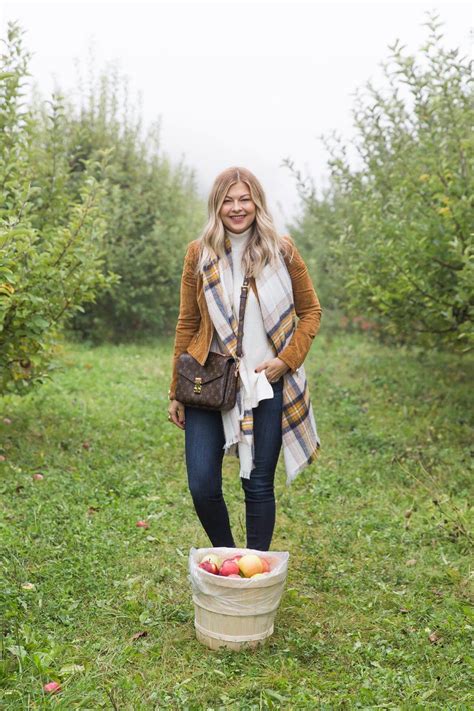 Apple Picking Tradition - Krystin Lee | Apple picking outfit, Cold ...