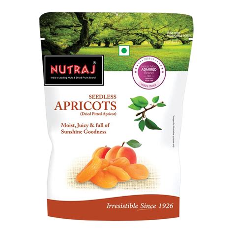 Nutraj Dried Premium Turkish Apricots 200g | Gluten Free & Sodium Free ...