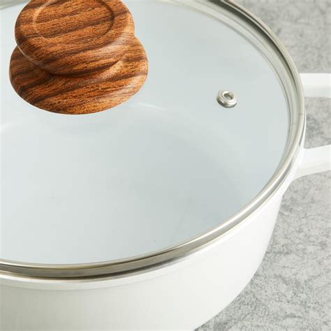 Buy Elite Acerra Casserole Set with Lid - Aluminium - Set of 3 from ...