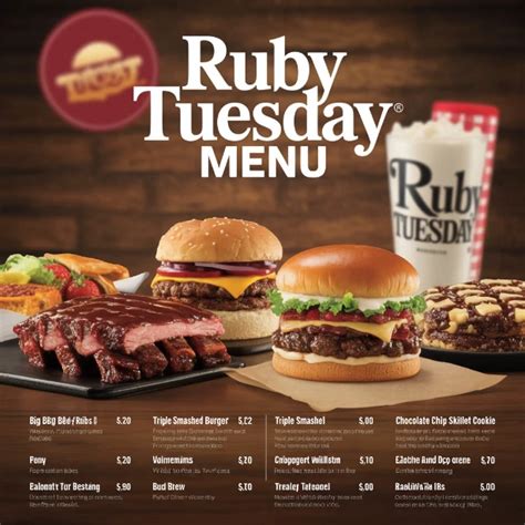 Image result for Ruby Tuesday Full Menu