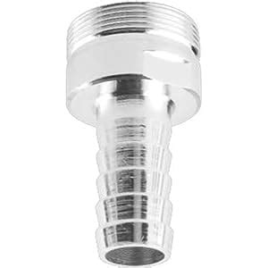 Rudraksha® Chrome Plated Brass Nozzle Male by Brass Taps Pack of 2 ...