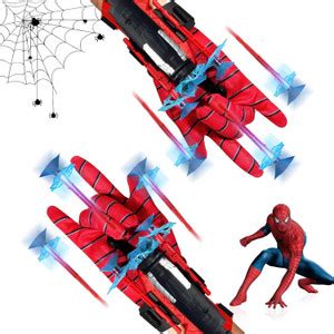 FANSEEKART Spider web shooter Launcher Wrist Toys, Plastic Web Shooter ...