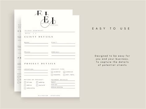 Image result for Architecture Design Client Intake Form