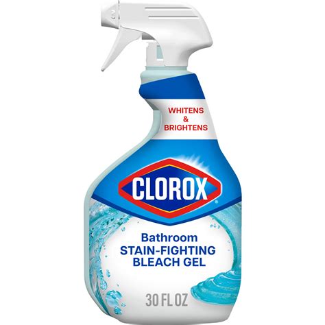 Clorox Bathroom Stain-Fighting Bleach Gel - Shop All purpose cleaners ...