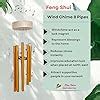 Plus Value Feng Shui Wind Chime Hanging Bells 8 Pipes Rods for ...