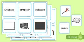 Classroom Objects - List of Things in a Classroom