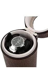 Medetai JA1302 Auto Silent Watch Winder Cylinder Shape Wristwatch Box ...