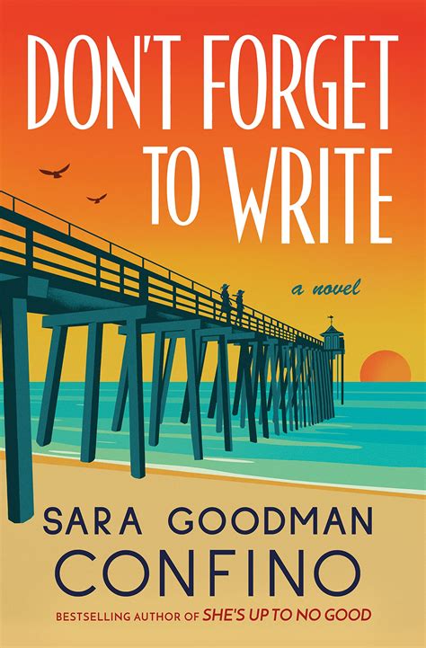 Amazon.com: Don't Forget to Write: A Novel: 9781662512223: Confino ...
