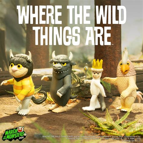 WHERE THE WILD THINGS ARE ReAction Figures Bring the Children's Classic to Life (Exclusive ...