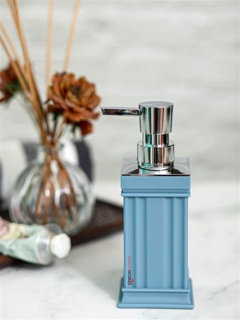 Goodhomes Acrylic Blue Soap Dispenser 320ml : Amazon.in: Home & Kitchen