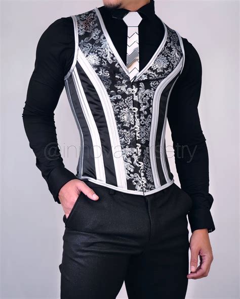Innova Corsetry | Corset vest, Mens outfits, Corset outfit