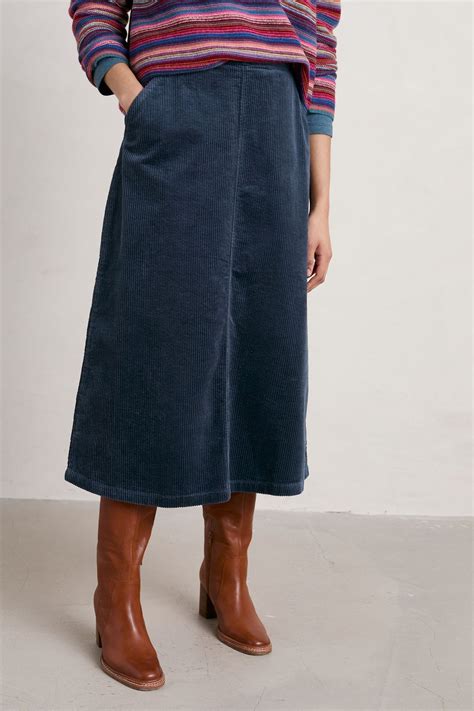 Midi Cord Skirt at Michael Dittmer blog