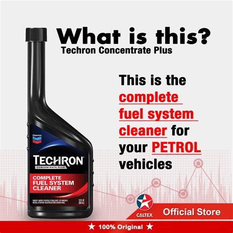 Caltex Techron Concentrate Plus Complete Fuel System Cleaner (355ml/1 ...