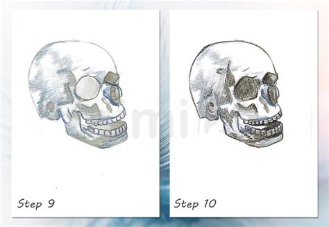 Image result for Skull Drawing Tutorial