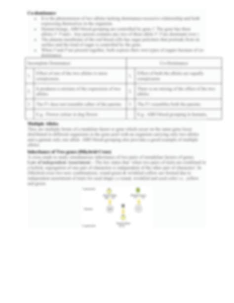 Image result for Learnohub Class 12 Principles of Inheritance