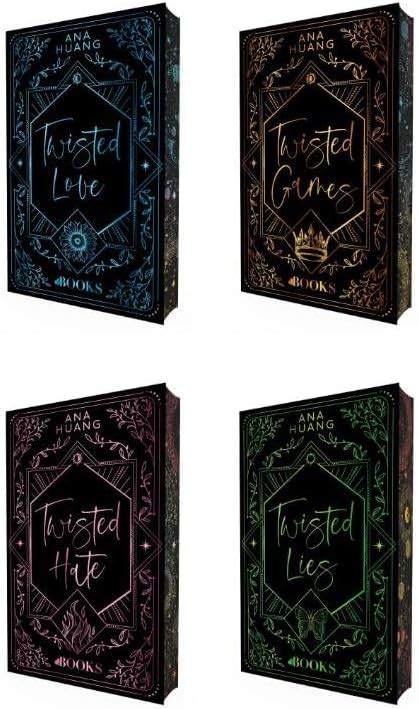 Limited edition Twisted Love Games Hate Lies set sprayed edges (Twisted ...