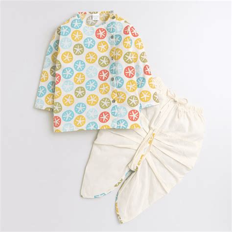 Buy Ethnic Wear for kids | Newborn traditional wear | Angrakha-Dhoti ...
