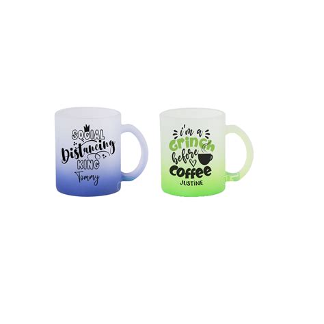 Frosted Mugs – Personalized Store