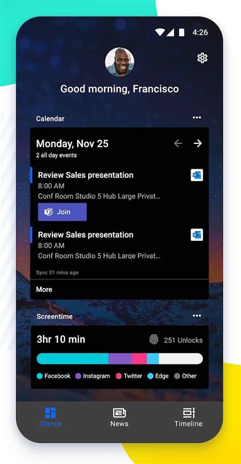Microsoft test landscapeweergave en donkere modus voor Launcher op ...
