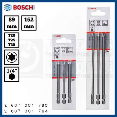 เครื่องมือ Torx bit 6 point (หัวแฉกดาว) Bit size 6.35 mm ., Tip size torx T5 ., Length over all 50 m