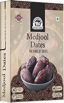 WONDERLAND FOODS (DEVICE) Dry Fruits Medjool Dates 200Gram Box, Healthy ...