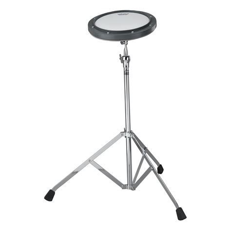 Remo RT-0010-ST 10" Gray Tunable Practice Pad with Ambassador Coated ...