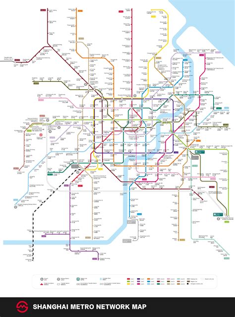 Shanghai Metro Maps: Lines, Printable Maps of Subway Stations