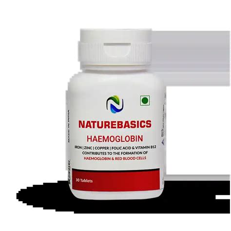 Natural Haemoglobin Booster Tablets for Improved Blood Health