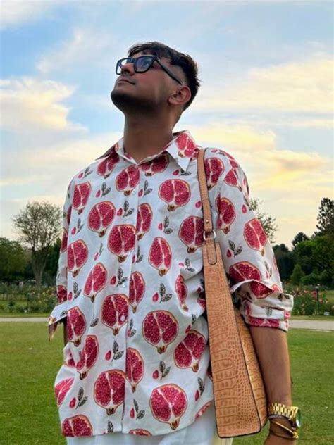 Printed Cotton Shirt