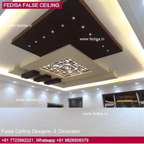 Gypsum Design Hall Lobby Down Ceiling Design Ceiling Design Price