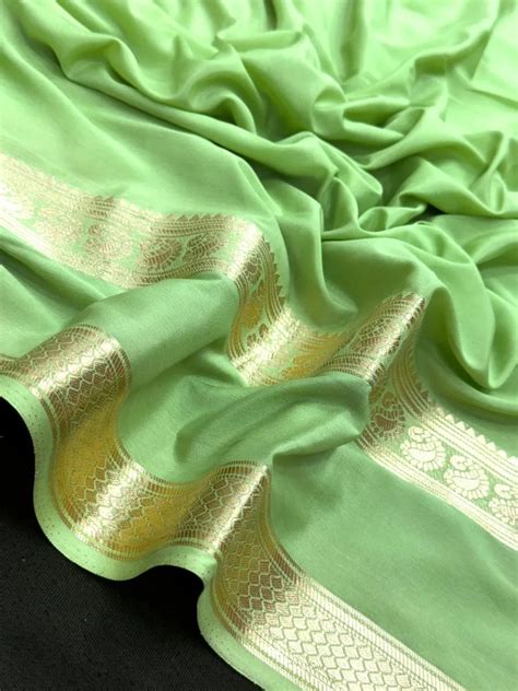 Semi Mysore Silk Saree-V Bentex – Sanjar Creation