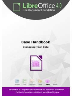 Image result for LibreOffice Base Tutorial PDF