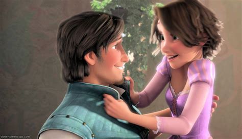 Tangled(Movie screencap) 2010 - Rapunzel and Flynn Image (22175873 ...